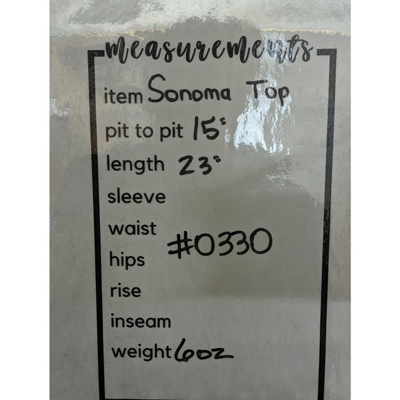 Sonoma Everyday Tank Top Woman's Size Small Ribbed Multi Colored Pattern - Picture 10 of 11